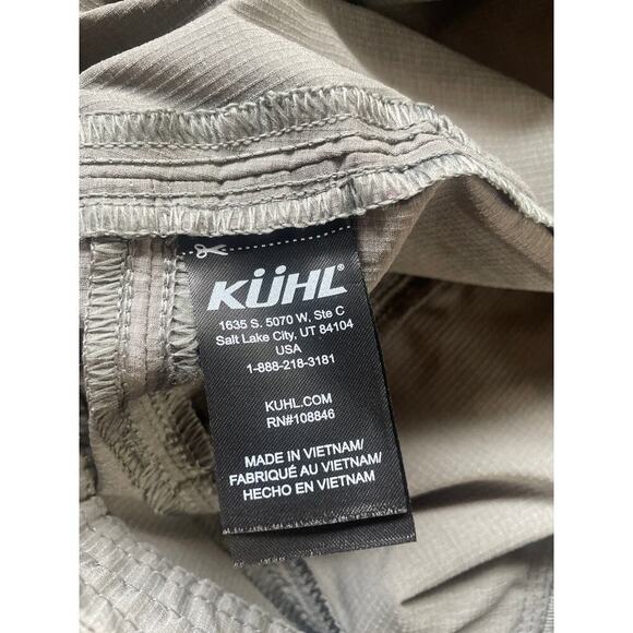 Kuhl Grey Hiking Midrise Horizon Pants Size 12 Short - Picture 8 of 8
